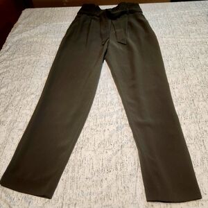 🪴Like New H&M Olive Green Polyester Pants Size 2